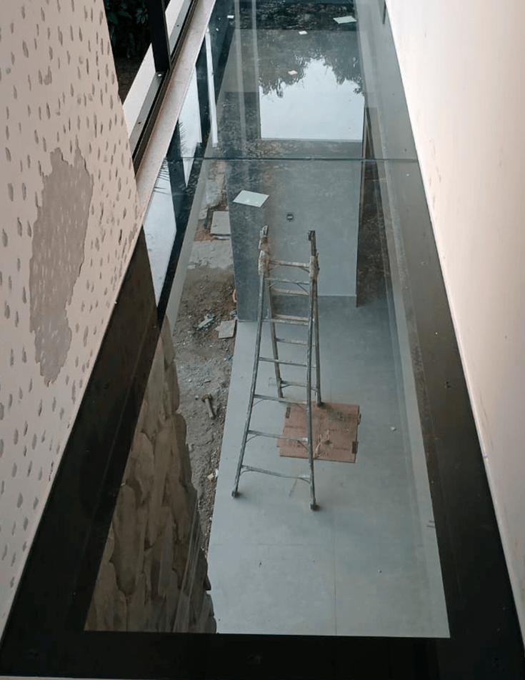 Ferragem para porta de vidro